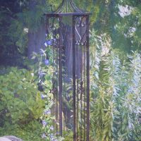 Black Obelisk Columns