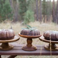 Wood Cake Stand - Image 2