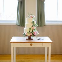 Wood Top Table