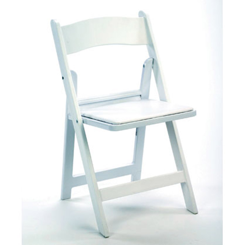 White plastic resin cheap chairs