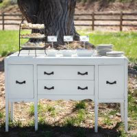 White Buffet (Dresser) (19.5"x60")