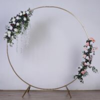 Gold Circle Arch