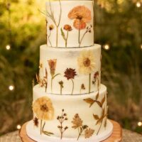 Copper Hammered Cake Stand