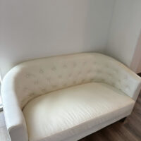 Ivory mini sofa