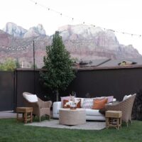 Natural Large Wicker Chair