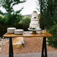 Saw Horse Wood Table