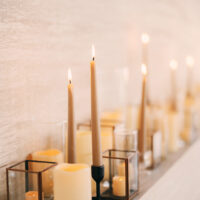Black Taper Candle Holder