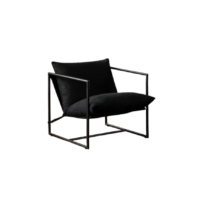 Black Sling Chair