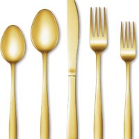 Gold Flatware