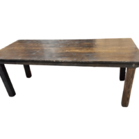 Espresso Farmhouse Table